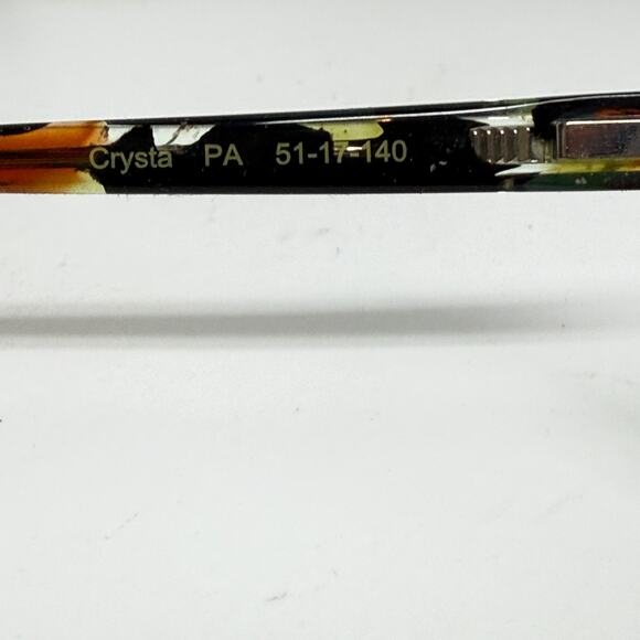 VERA WANG Crystal PA Eyeglasses Frames Full Rim Cat Eye 51-17-140 H20071 - Picture 5 of 7